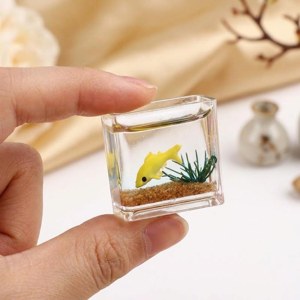 Thick Glass DIY Terrarium Kit, Moss Landscape Creative Container, Hydroponic Planter Mini Aquarium, Multi-Functional Art Decor for Home Office Dorm, Moss Aquascaping Craft Set