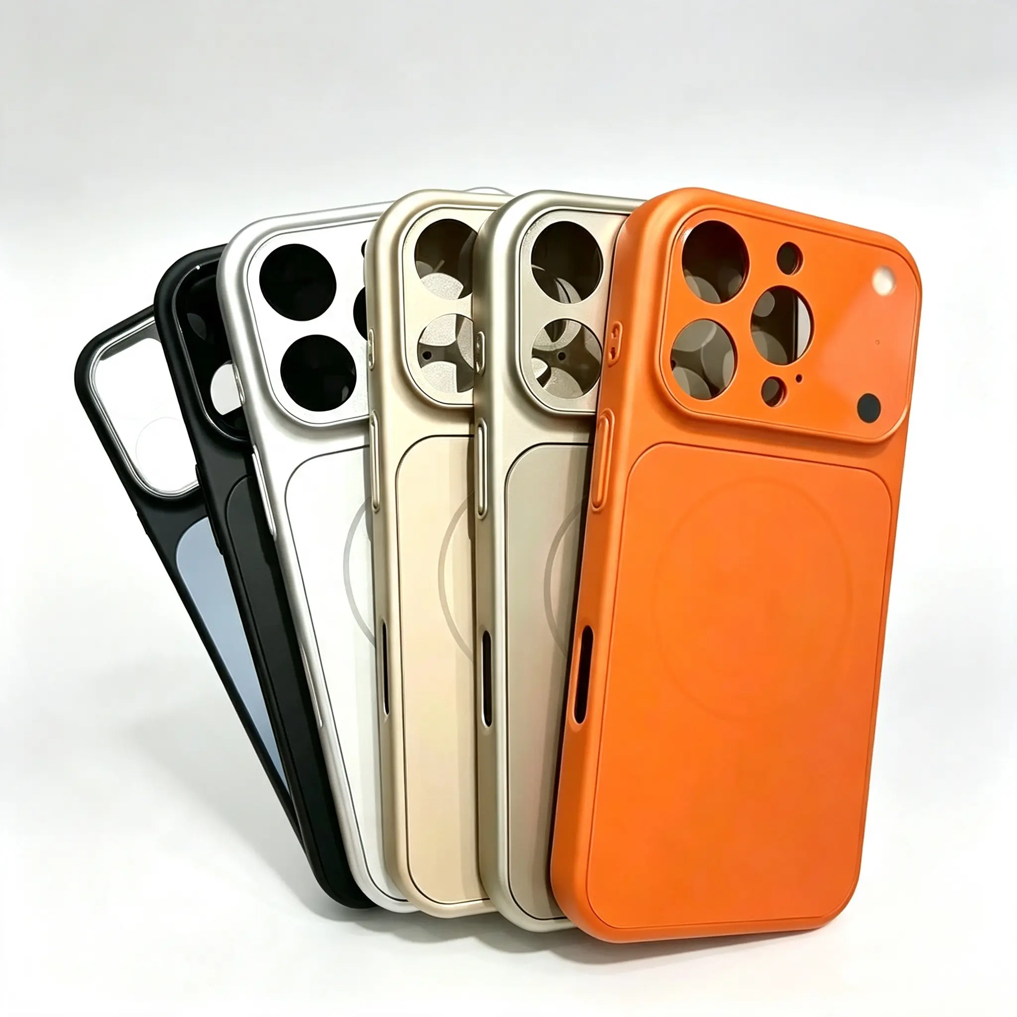 Simple solid color couple phone case , with built-in lens protection and supports MagSafe Compatible designer for iphone 17 pro max phone case/16/15/14/13 Pro Max fashion gift anti drop,back to school,back to school haul