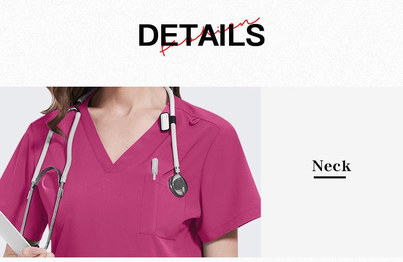 Stretchy and Comfortable Summer Thin Ankle-length Pants Workwear Special Scrubs for Clinic Beauticians Suitable for Beauty Care Outpatient Duty Daily Operations and Other Scenarios Breathable Skin-friendly and Easy To Maintain