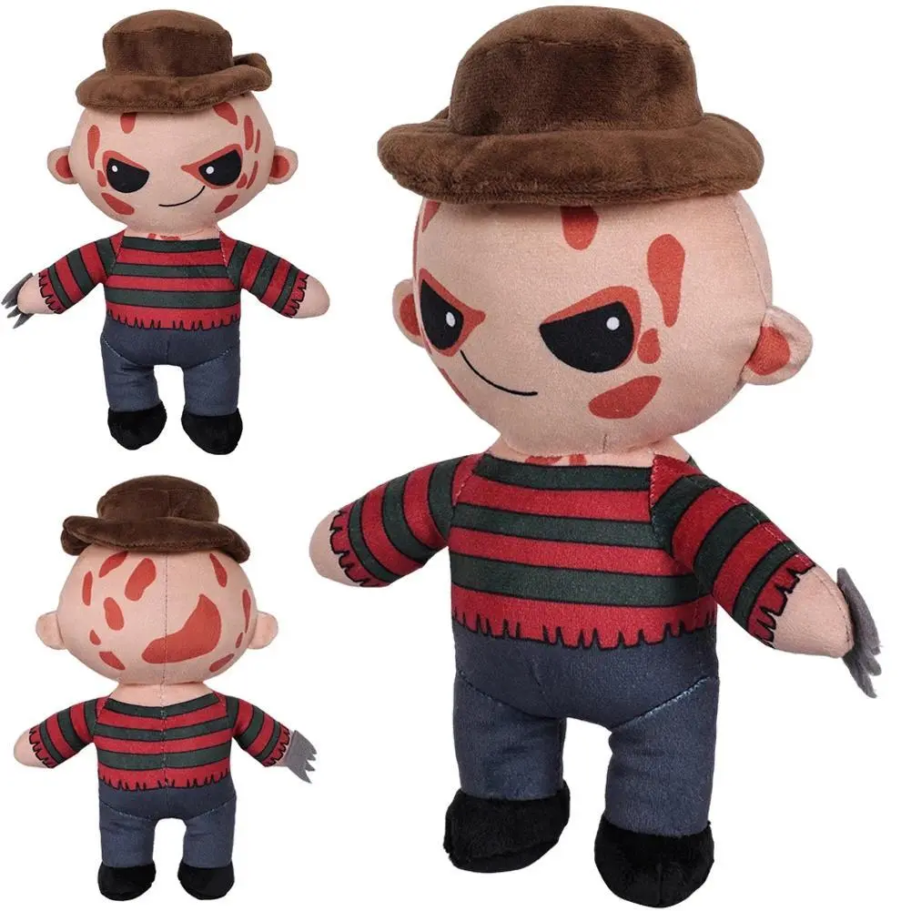 2026 New hot item Freddy Krueger Plush Cosplay Plushine Movie Nightmare Roelplay Streets Soft Stuffed Mascot Adult Birthday Xmas Halloween Gift