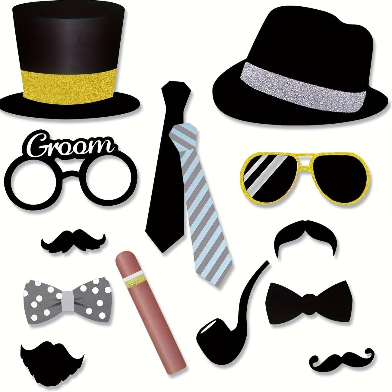 52pcs Wedding Photo Booth Additions, Creative Reception Decor, Capture Funny Moments, Perfect for Weddings and Bridal Celebrations