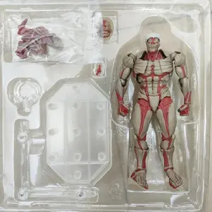 KAIYODO Attack on Titan Figure Revoltech AMAZING YAMAGUCHI  Armored Titan Eren Jaeger Anime Action Figures KO Model Toys Gift