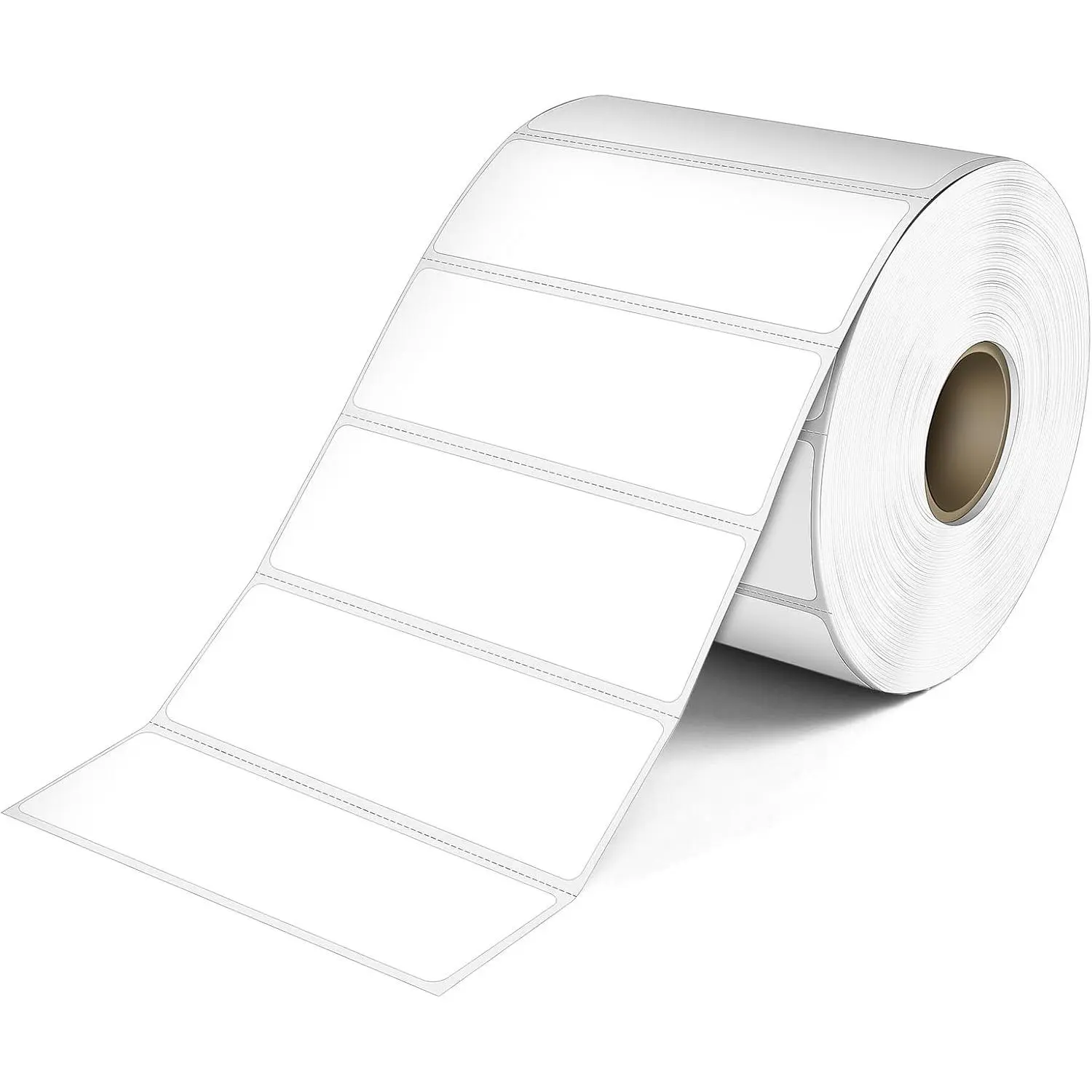 3" x 1" Direct Thermal Label, Permanent Adhesive Barcode Shipping Labels Compatible with Rollo, Zebra and Other Desktop Printers (1 Roll, 1400 Labels)