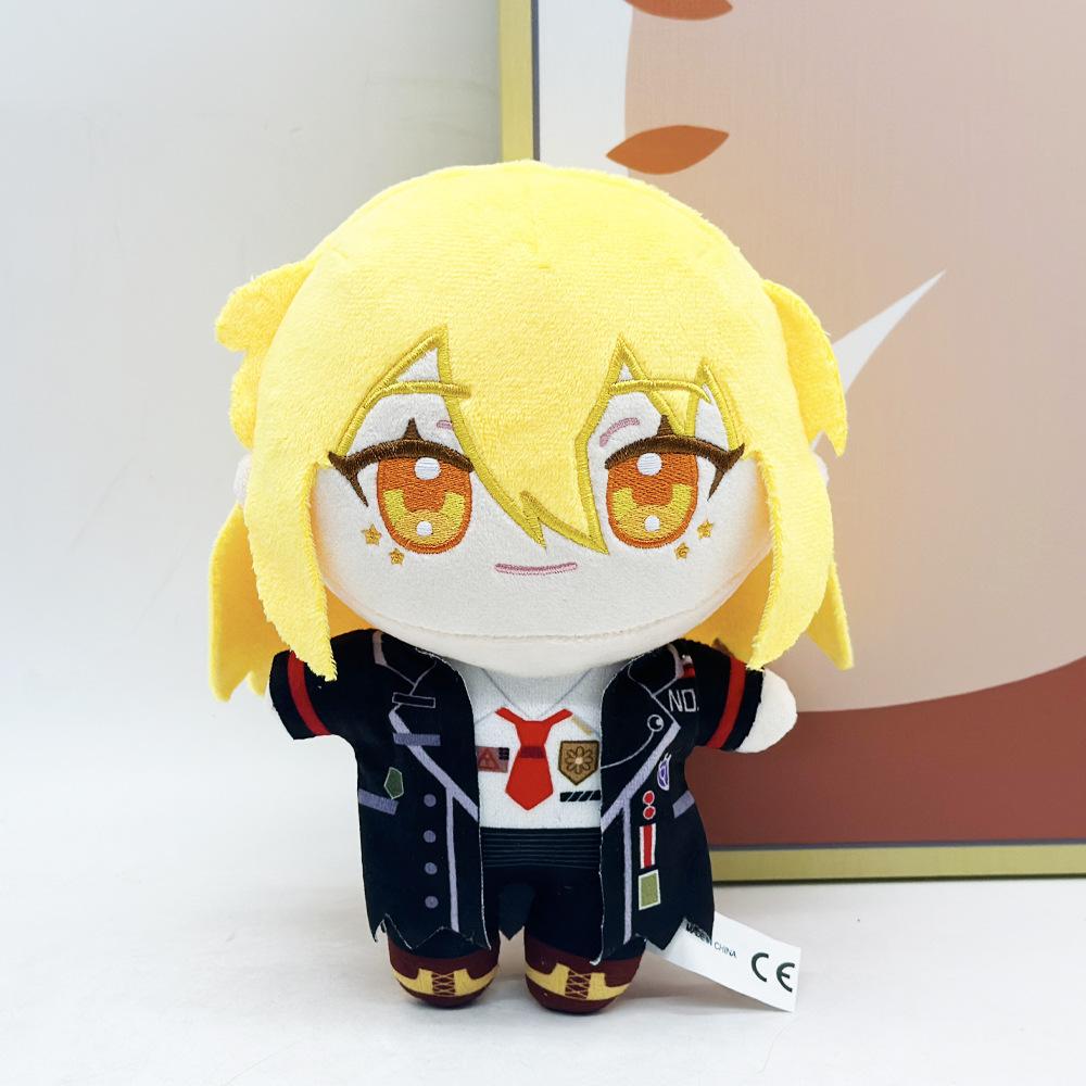 20CM Kawaii Original Limbus Company Plush Toys  Cotton Doll Game Peripherals Plush Dolls Dante Faust Don Quixote Palm Gift