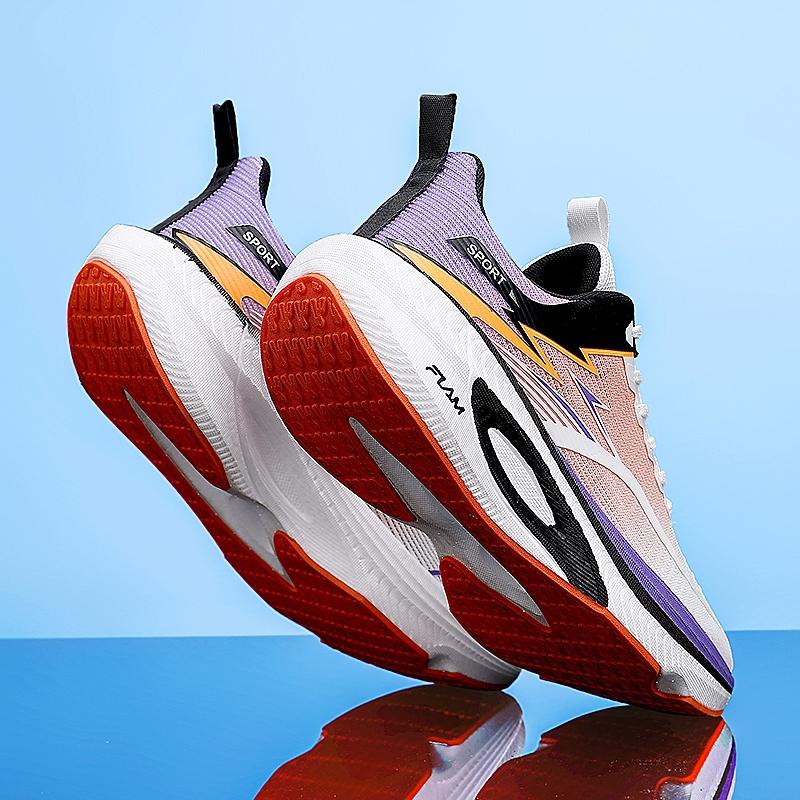 2026 Spring New Couple Running Shoes, Sporty Running Shoes, Lightweight Breathable Mesh Sport Sneakers, Comfortable Textile Casual Shoes for Men and Women