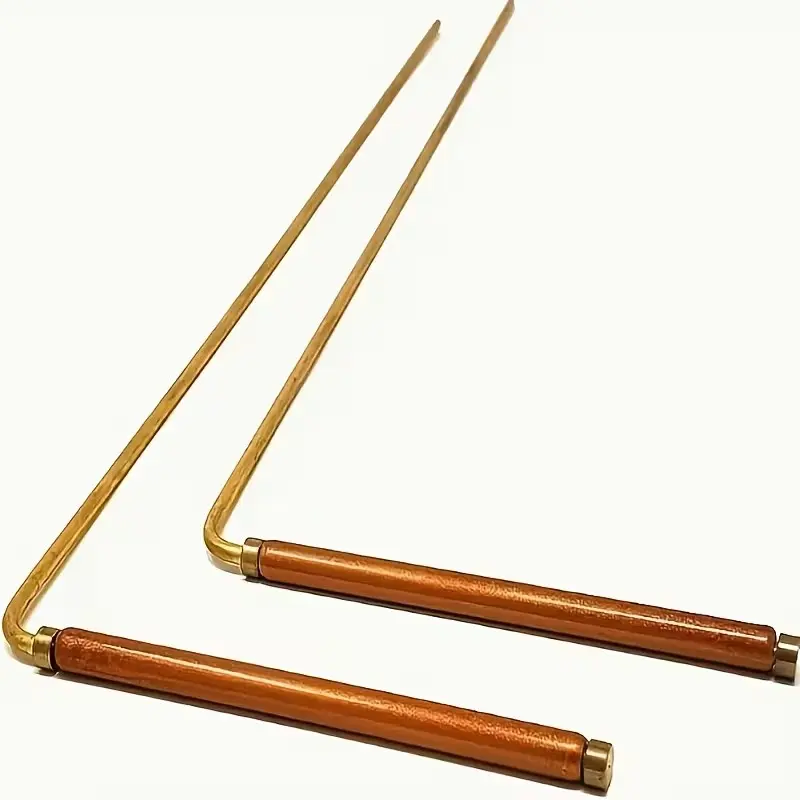 Color Detection Rod and Pendulum Set, Brass Detection Rod, Ghost Hunting Divination Rod, Inspiration Divination Rod, No Charging Needed