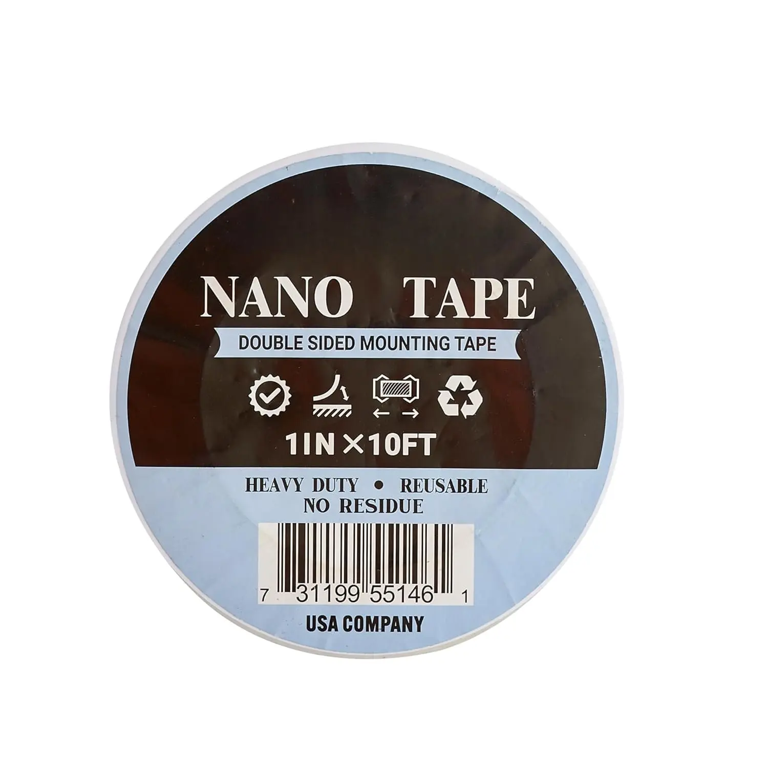 Removable Double Sided Heavy Duty Tape Large Double Sided Mounting Tape for , Office, Automotive use, DIY Projects & .  Formula Nano Tape with so Many uses! 10 ft