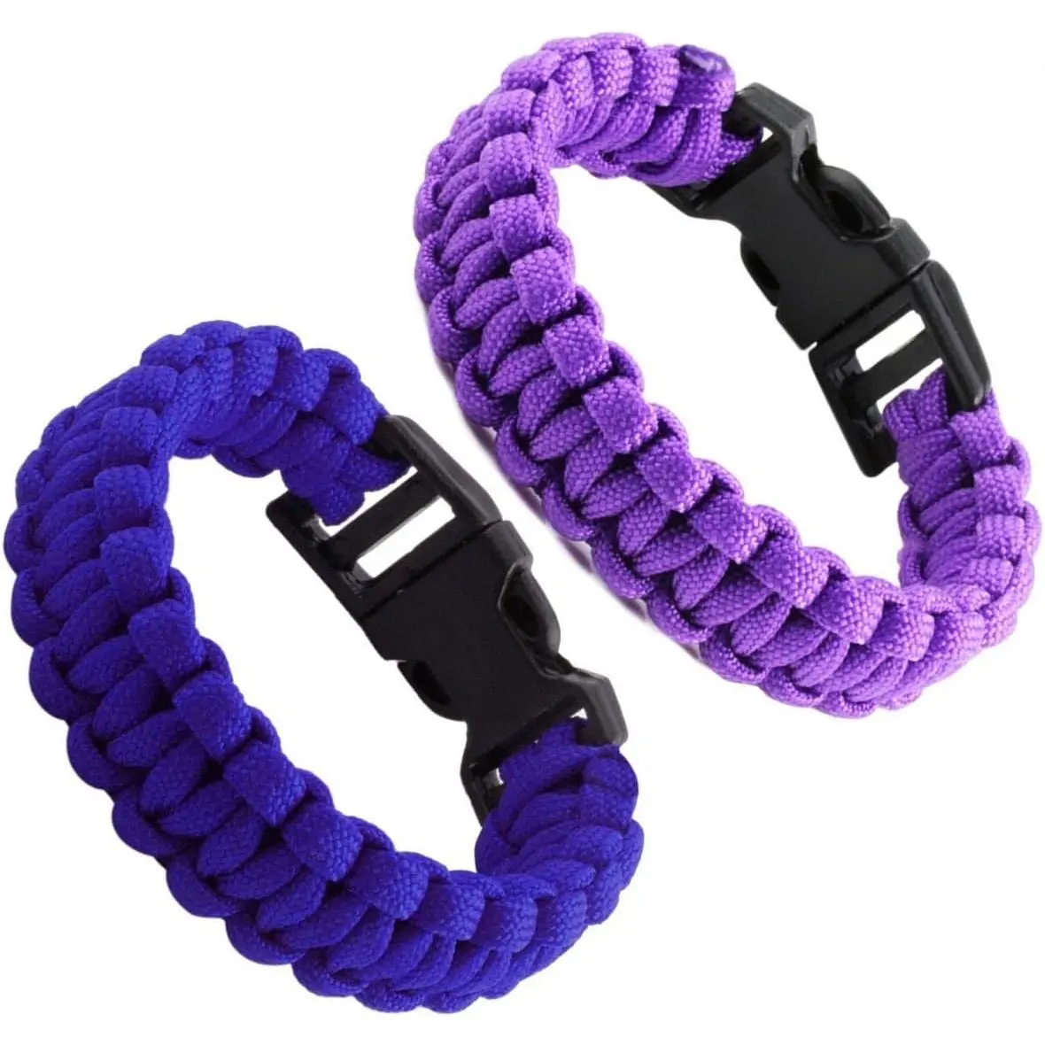 Paracord Bracelet Set for Men Women Bracelets Rope Braided with Parachute Cord for  Outdoor -  Party Favors Return Gifts