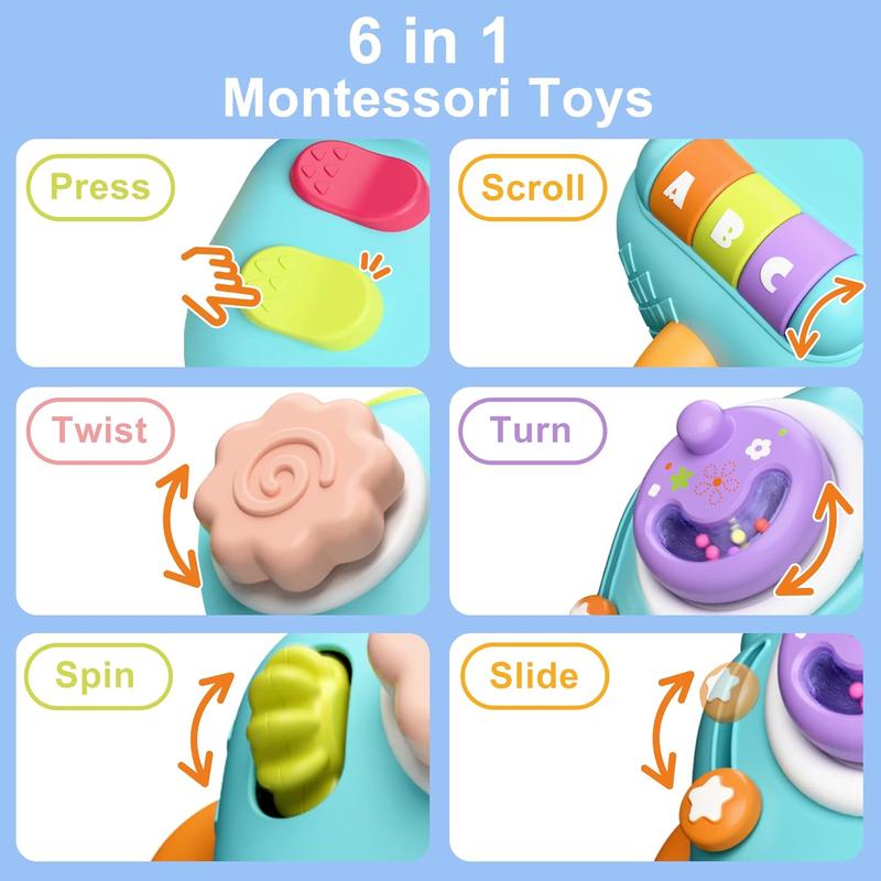 Elephant Baby Soothing Toy, Calms Emotions, Suitable for Babies over 3 Months, Car & Home Use, No Batteries Needed, Perfect Birthday Gift, Christmas Gift