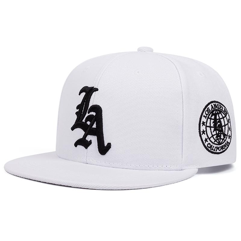 LA Earth Embroidery Baseball Cap Men Women Hip Hop Snapback Cap Outdoor Casual Sun Visor Cap