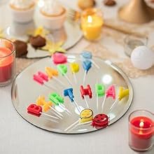 12 Pack Mirror Centerpieces for Tables, 12" Round Mirrors for Centerpieces Wedding Party Mirror Tiles Christmas Decorations, 2MM