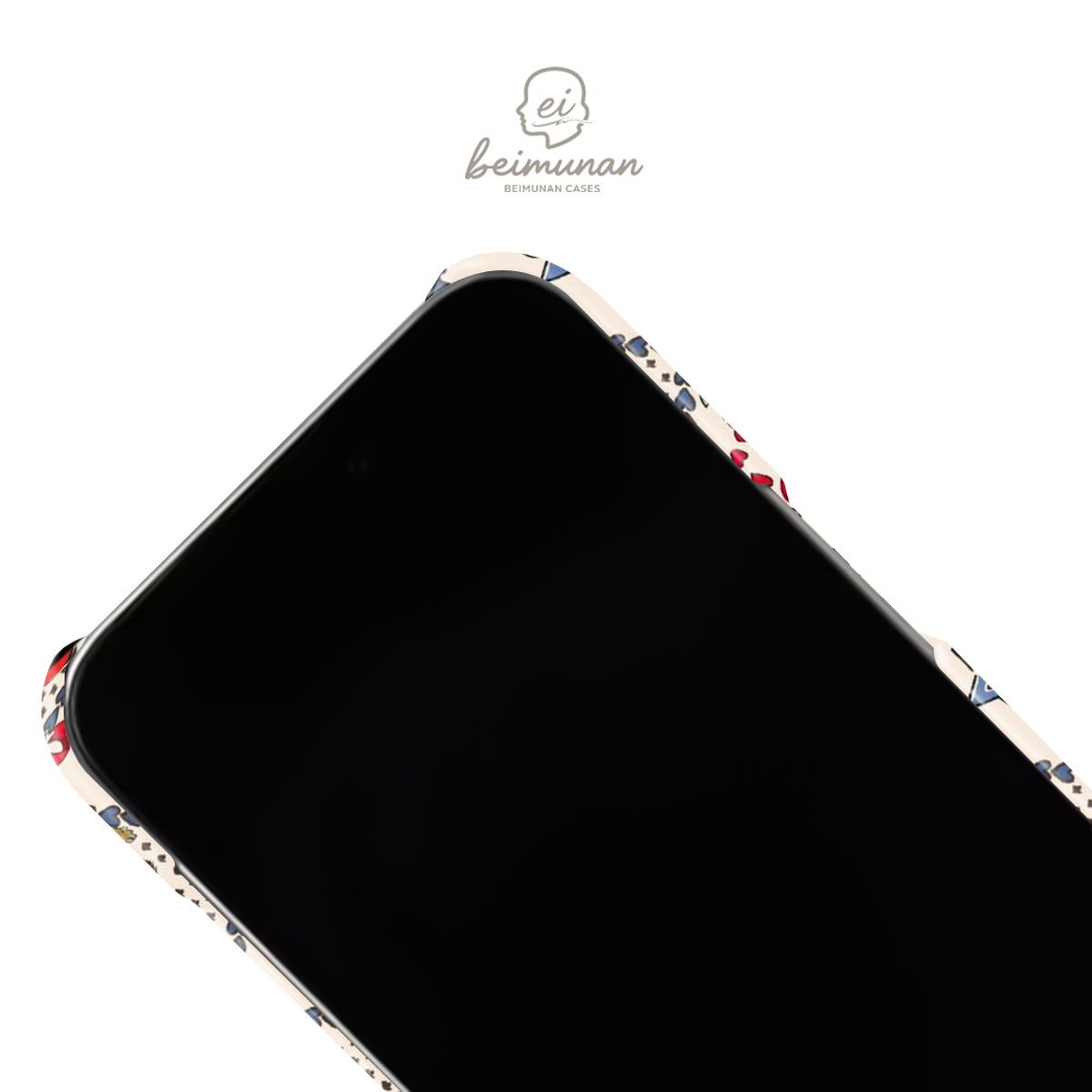 Paddington Bear with Hearts Stars Bows Watercolor Pattern Print Phone Case,Suitable for iPhone 17 16 15 14 13 12 Pro Max, Samsung Galaxy S25 S24 S23 S22 Ultra series holiday gift simple and fashionable protective case