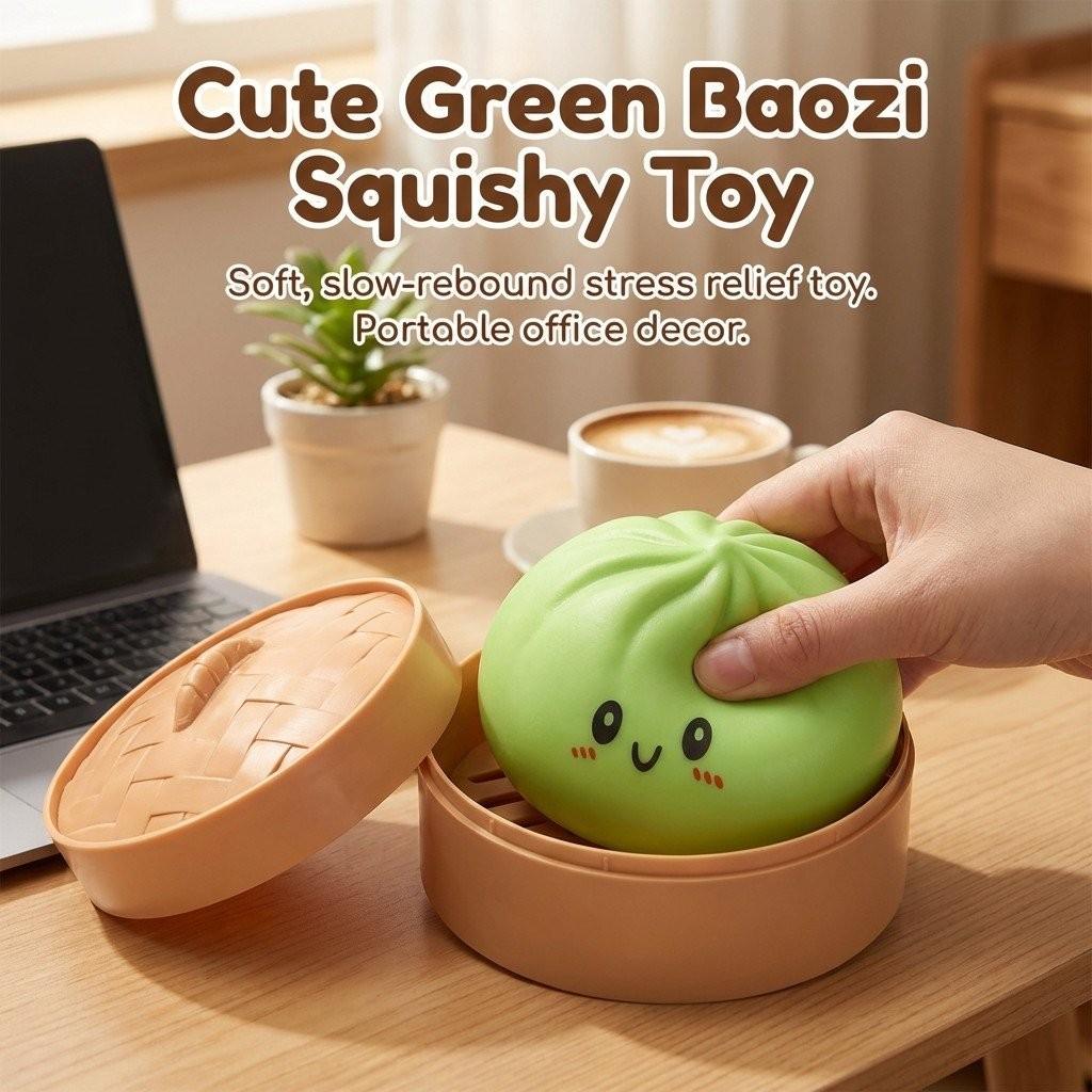Expressive Big Dumpling Squishy - Blind Box, Mysecret Bun Fidget Toy, Soft TPR Material, Stress Relief, Unboxing Surprise, Random Style per Pack, suitable for children to exchange gifts,National Children's Day Gifts