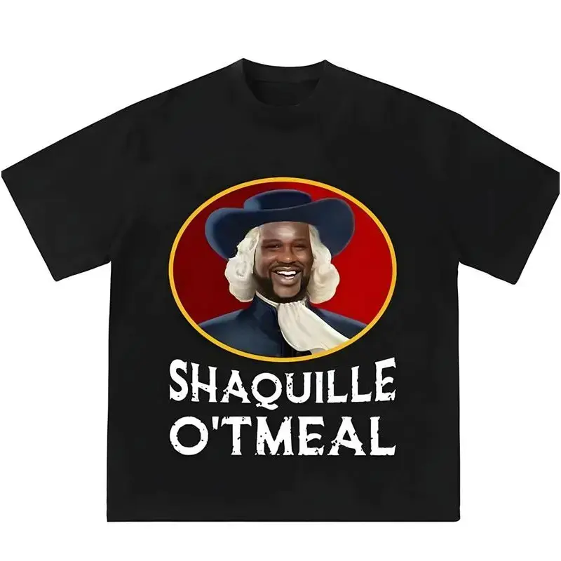 Shaquille Oatmeal  Funny Meme T Shirt Streetwear Unisex Humor