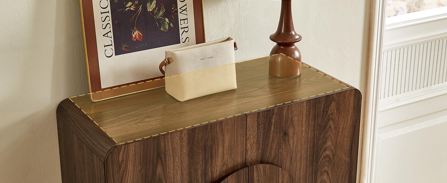 ONBRILL Shoe Storage Cabinet with Doors, Large Shoe Cabinet Storage for Entryway, Wooden 6 Tier Shoe Organizer Cabinets with Adjustable Shelves for Entrance Hallway Living Room Foyer【BlackFridayDeal】