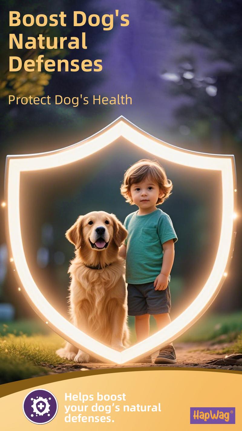 HAPWAG 8-in-1 Multivitamin Soft chews for Dogs- Probiotics, Gut & lmmune Suppor - Chicken Flavor - 90 Treats