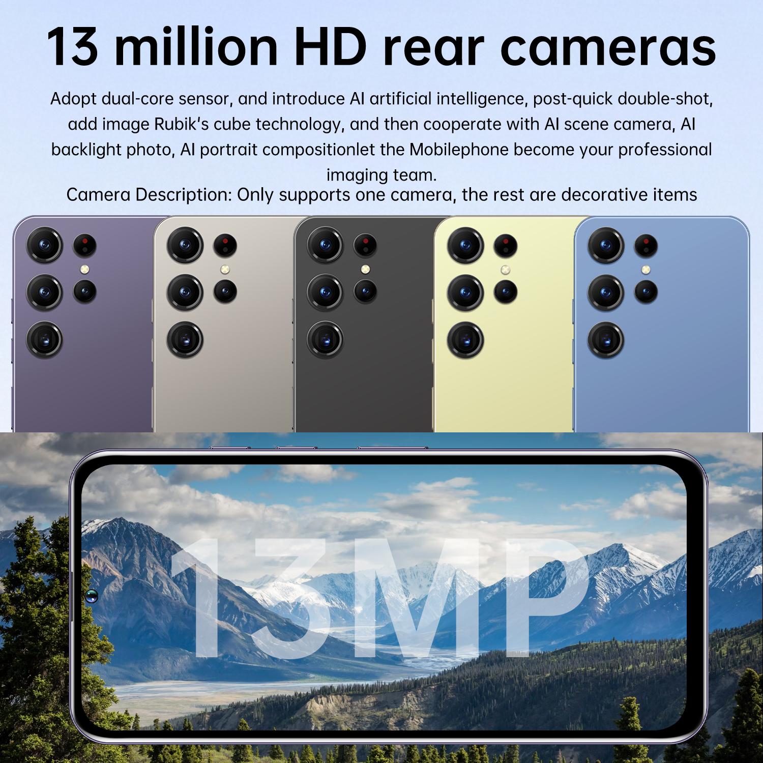 Astarry-25 Ultra Smart Android Phone, Android Smartphone, 6.56-Inch Screen, 4g Network, 3gb+32GB/64GB, 3800mah Battery, Dual Sim, GPS, Stylus Pen Included