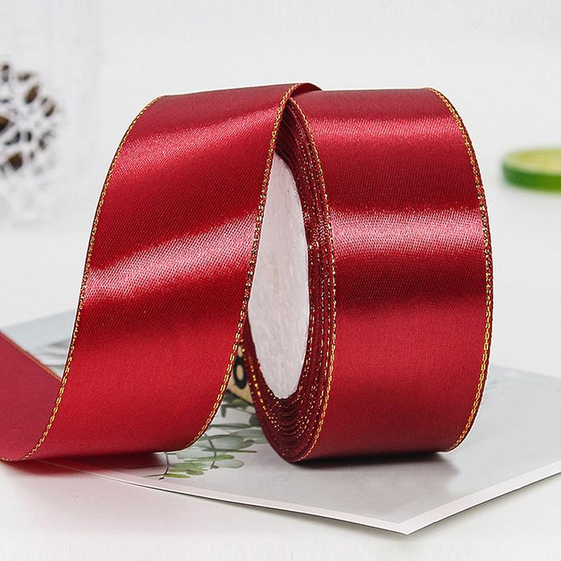 Satin Ribbon Roll, 4cm Width, Mixed Colors for Bouquet Wrapping DIY Gifts, Wedding Birthday Party Decoration