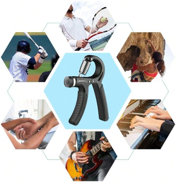 Adjustable Forearm Strengthener - Grip and Hand Strength Trainer (11-132lbs/5-60kg) - Ideal for Musicians, Athletes, and Hand Injury Recovery forearm gripper