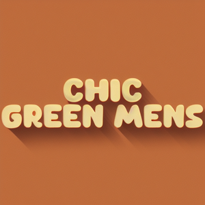 Chic Green Mens