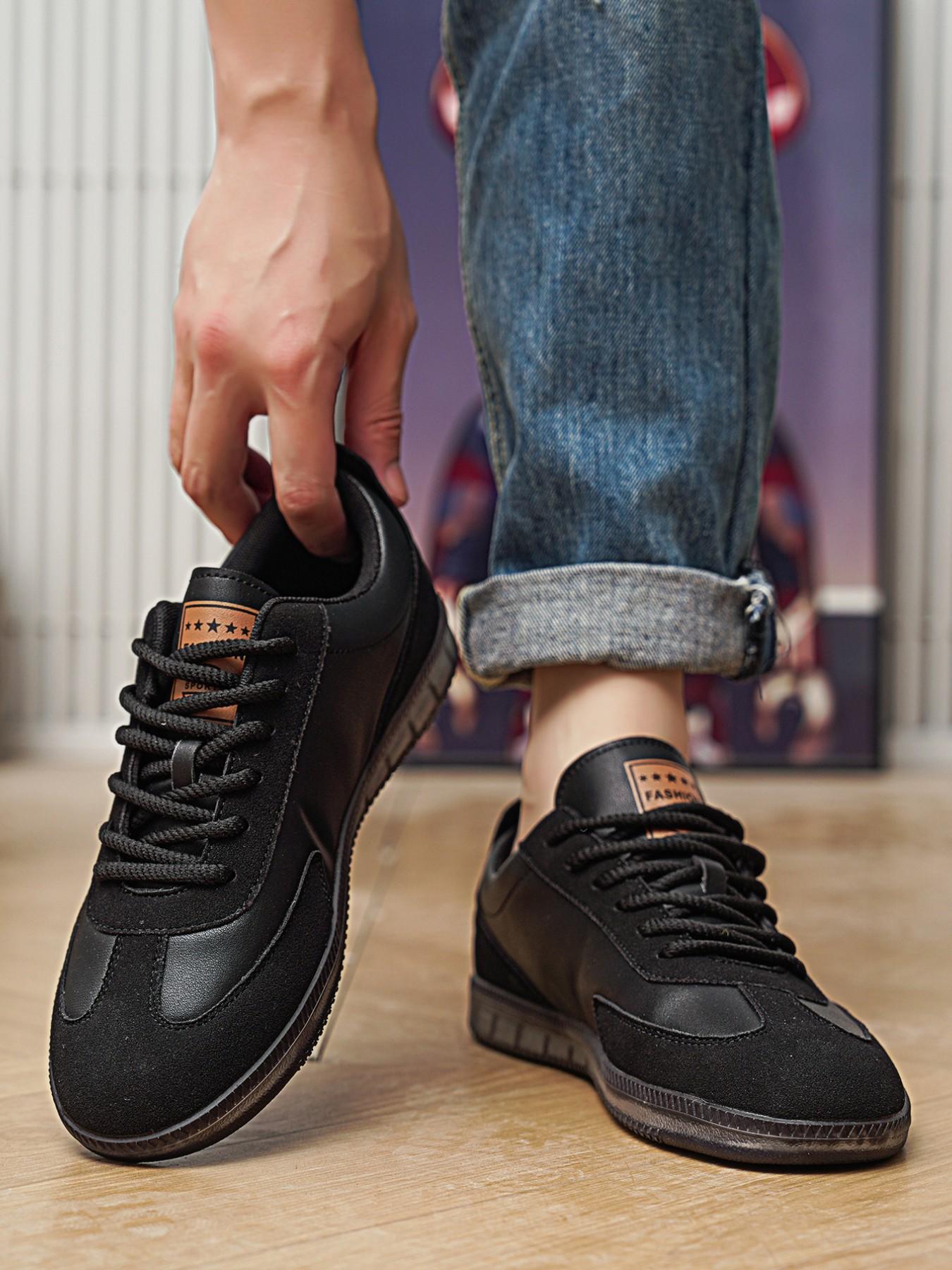 Men's Casual Sneakers 2026 New Spring Collection, Soft Sole Comfortable Shoes for Students, Trendy Boardwalk Style Footwear