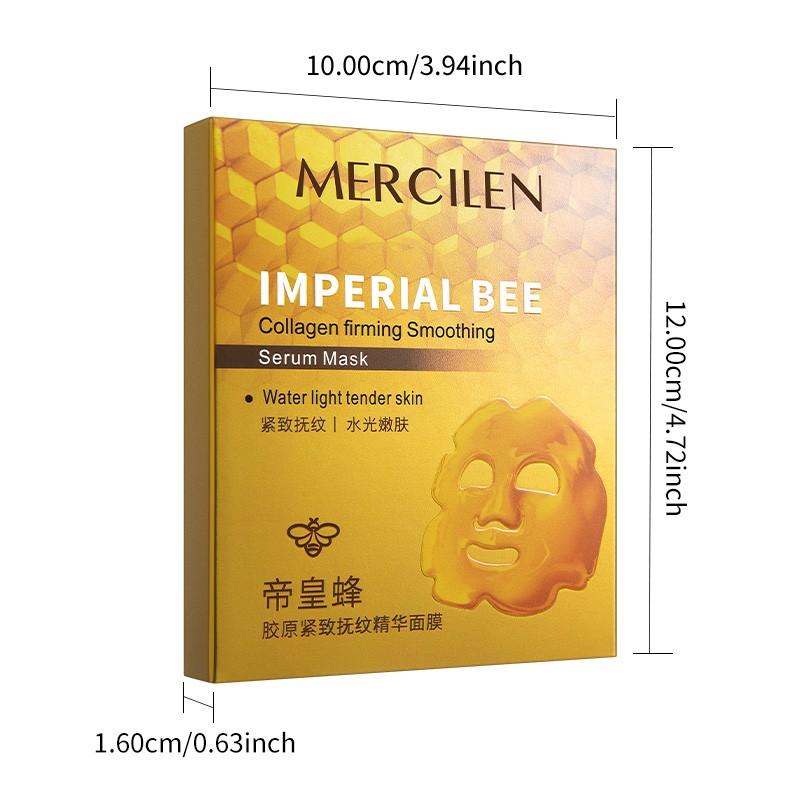 3 Box Dream Blue Emperor Bee Collagen Firming Essence Hydrating Mask ...