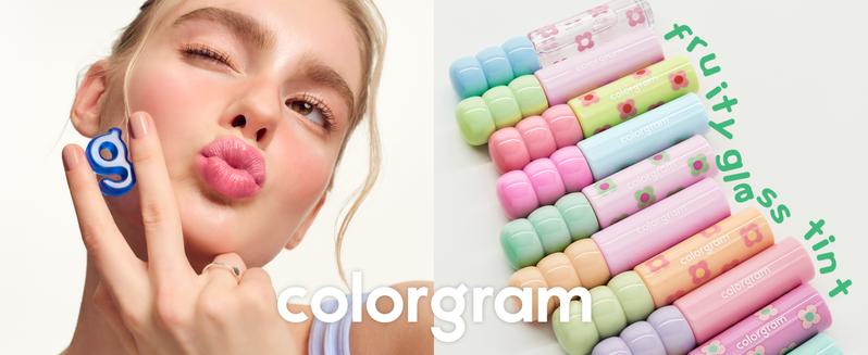 Colorgram Fruity Glass Tint Mini Set – portable dual gloss for dimensional shine & hydration