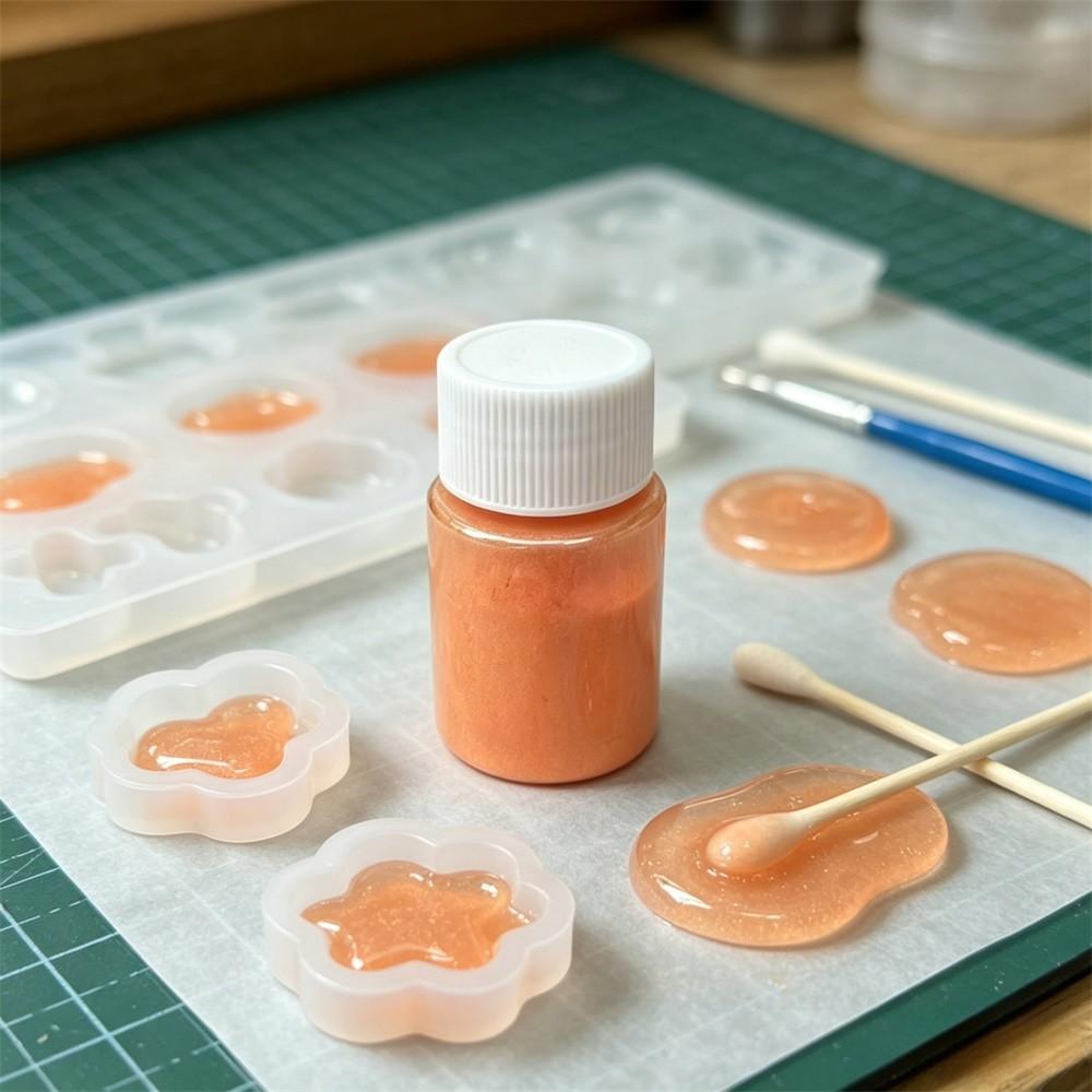 Mica Powder Metal Resin Dye Candle Soap Clay Nail Art DIY Craft Safe 10ML, Mica Powder for Creative Projects