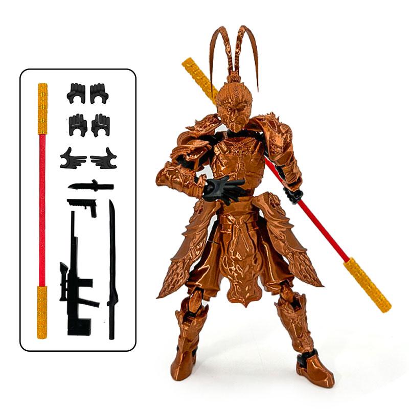 T13 Action Figure, Anime Figures, Full Jointed Moveable Doll, Anime Game Character Desktop Decoration, Collectible Gift for Gamers, Durable Abs Material