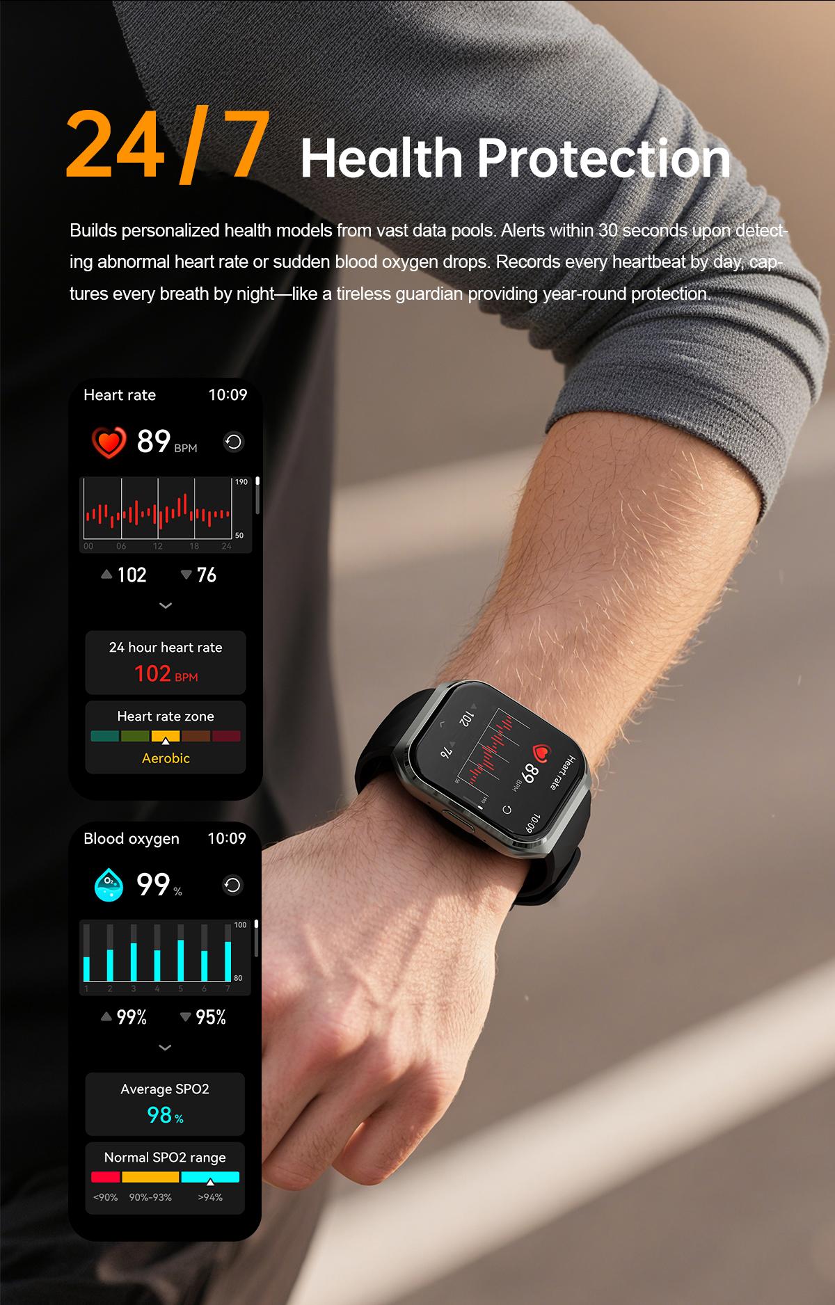 MT66 Smart Business Fitness Watch 3D Curved Display Custom Watch Faces Waterproof Long Battery Life for Work Outdoor Daily Wear