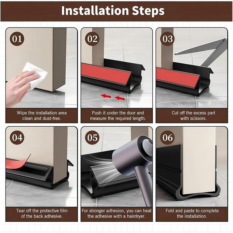 Door seal strip application