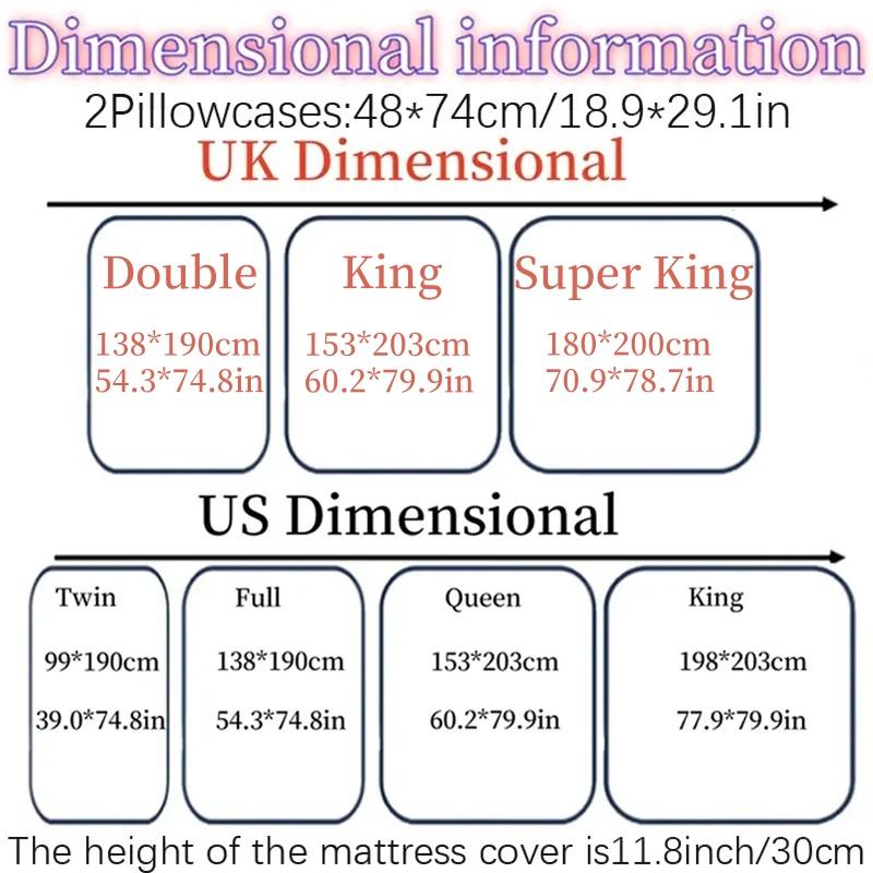 Diamond Pattern Bedding Set, Multiple Color Options, Soft Warm, Anti-Slip High Sides (11.81-13.39 Inches), Includes 1 Fitted Sheet & 2 Pillowcases