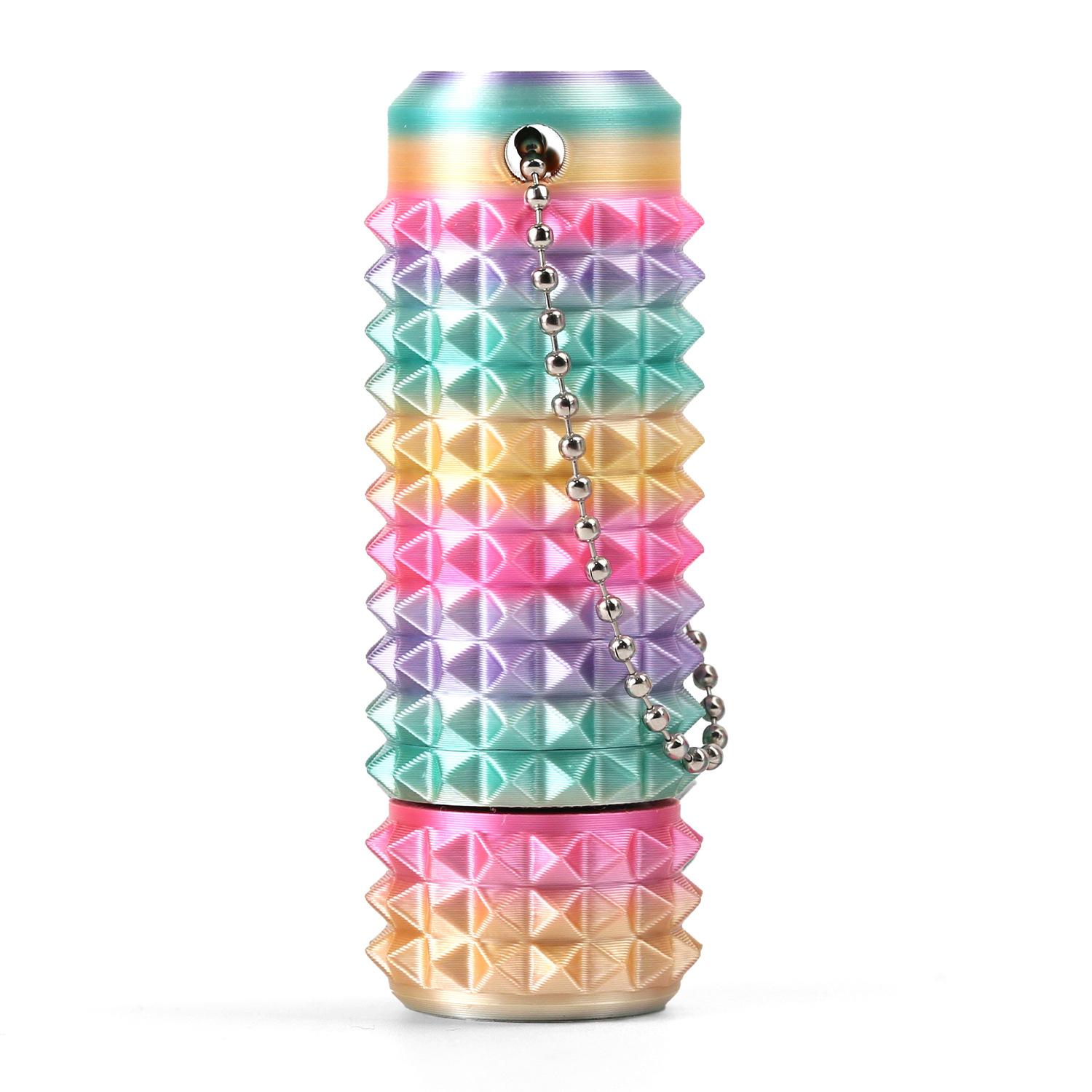 Rotatable Fidget Toy Blue Pink