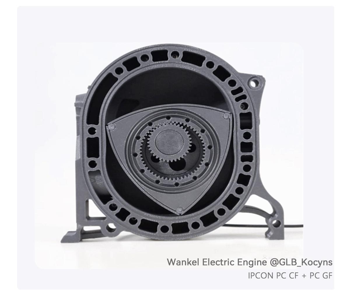 iPCON PC CF 3D Printing Filament, Carbon Fiber Reinforced PC 3D Printer Filament, Ultra-Low Warpage & Water Absorption PC-CF Filament, Rigid & Durable, Enhanced Weather Resistance PC CF Filament With UV-Resistance For Outdoor Structural Parts etc.