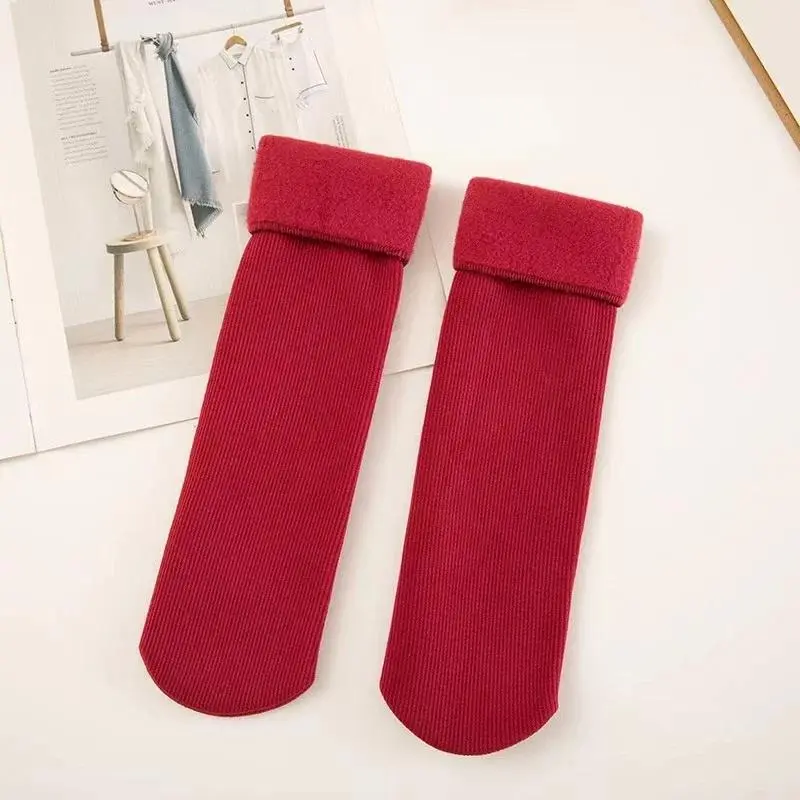 5 pairs burgundy