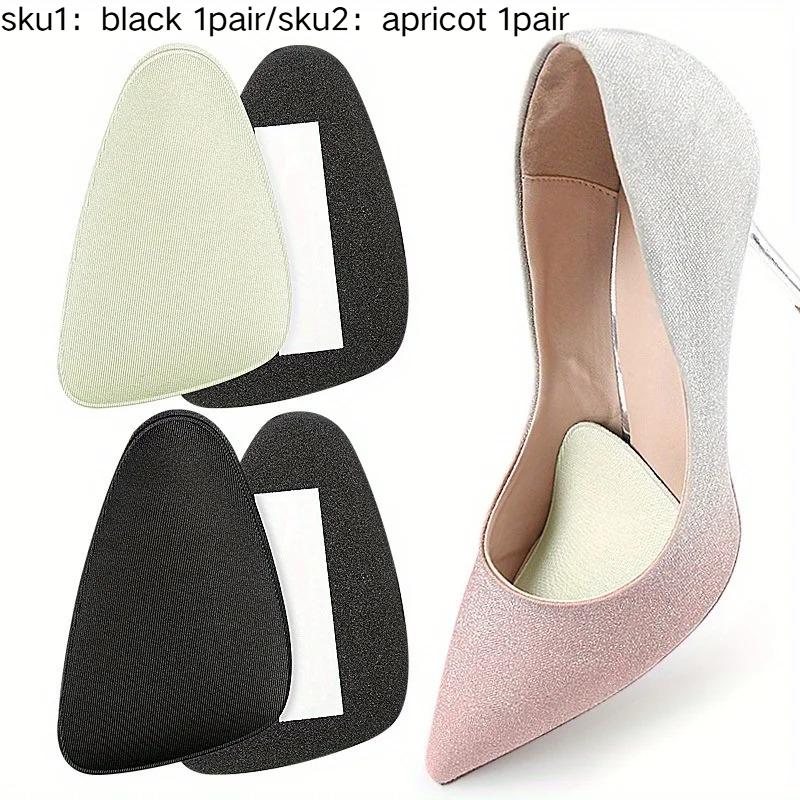 High Heel Insole, Triangular Sponge Forefoot Half Size Pad, Anti-wear, Thickened Invisible Foot Protection, Women's Forefoot Pad