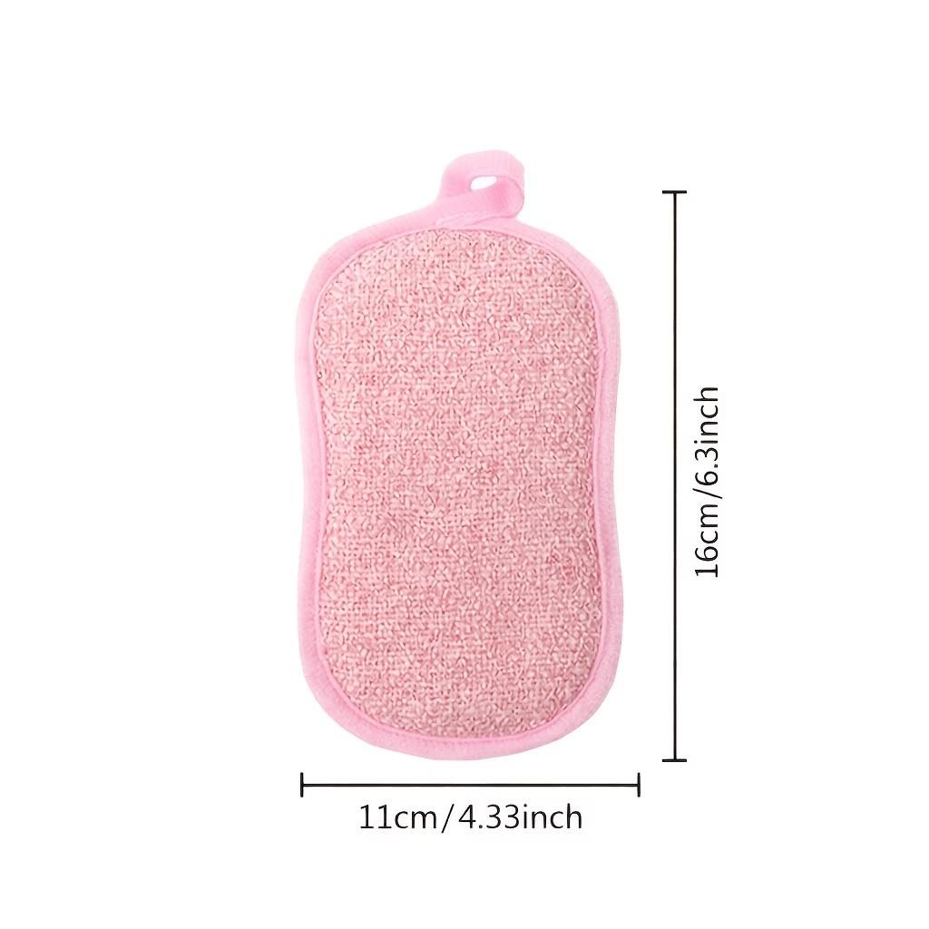 7-Piece Multi-Functional Sponge Wipes, Reusable Kitchen & Bathroom Cleaning Brushes, Non-Scratch Pads, Various Colors, Durable Kitchen Tools