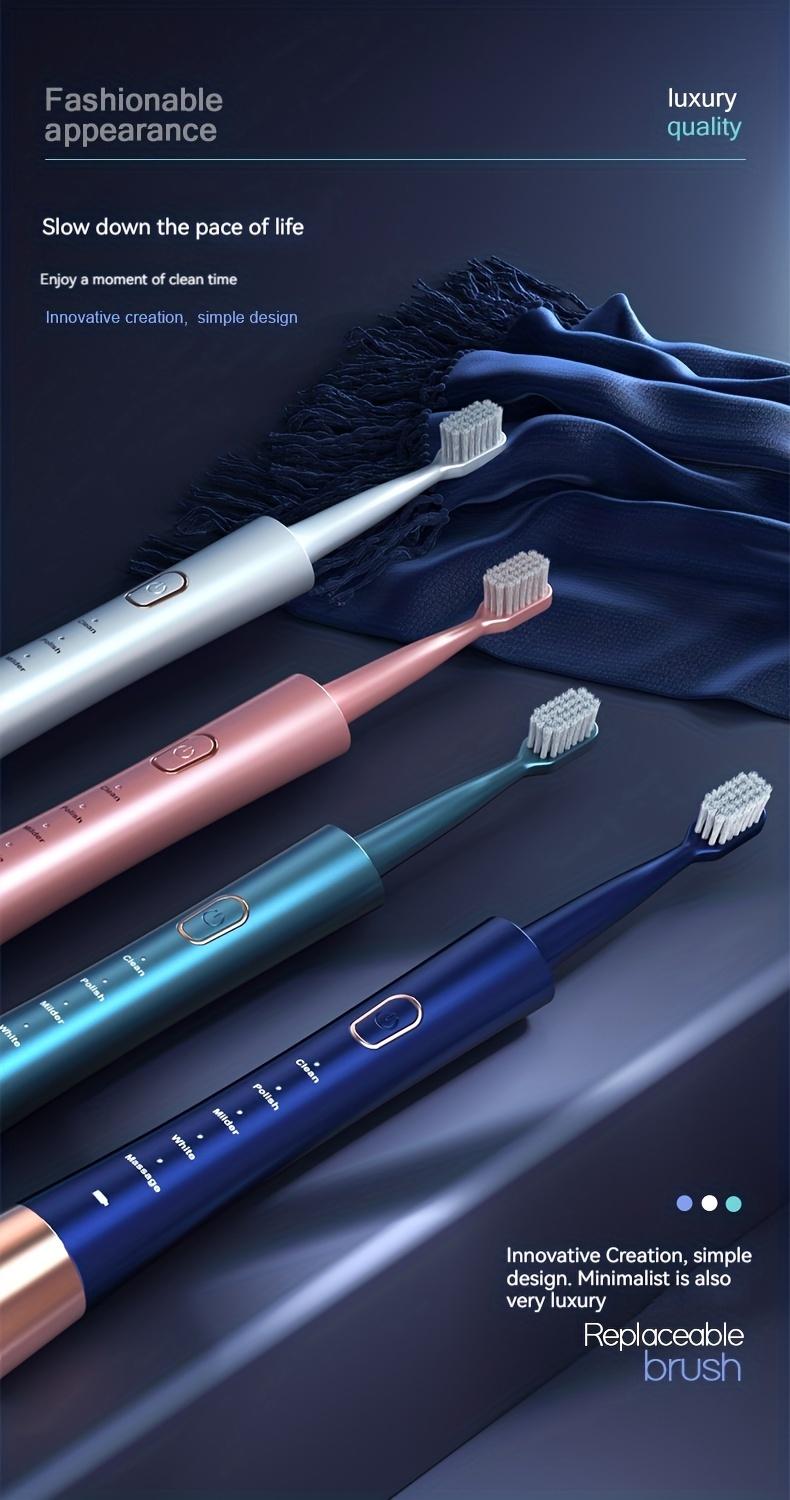 Adult Sonic Electric Toothbrush, High-Efficiency Cleaning, Gentle on Gums, Easy to Use, Ideal for Daily Oral Care