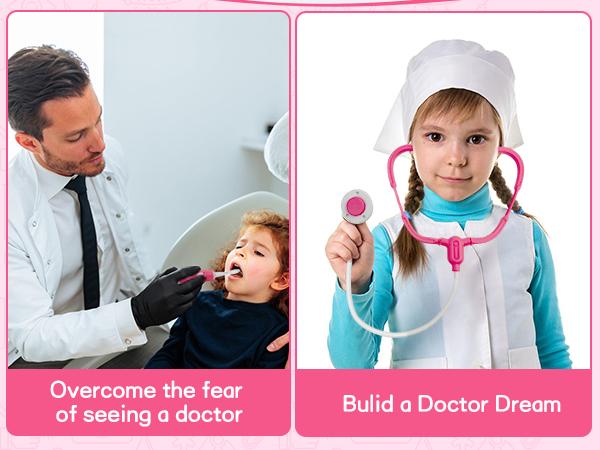 Doctor and Medical Pretend Play Set Toy for Boys And Girls Perfect Gift Montessori Toy 35 Pcs Kids Doctor Playset