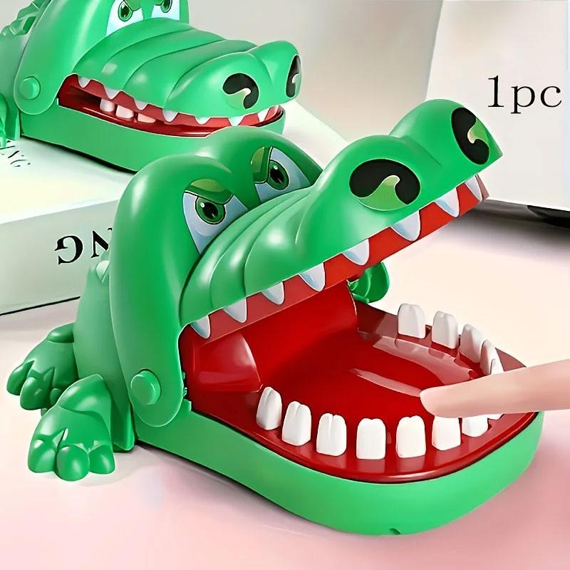 Crocodile Teeth Toy Game for Kids, Fun Dental Simulation Play, Interactive Finger Biting Toy, Educational and Entertaining Gift