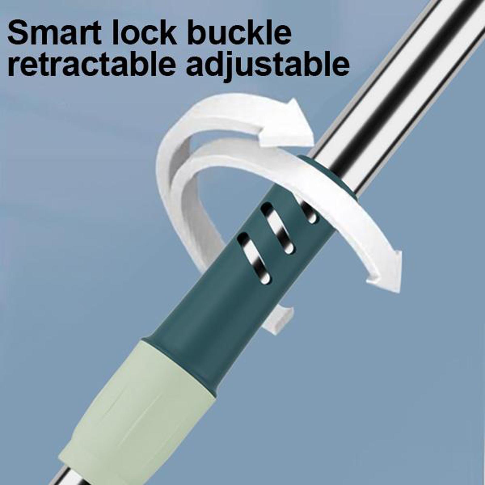 Magic Silicone Broom,Multifunctional Silicone Floor Squeegee,50cm Scraper Head,Retractable 68 to 100cm Adjustment Rod,Squeegee for Pet Hair,Water,Dust,Tile & Wood Floors.