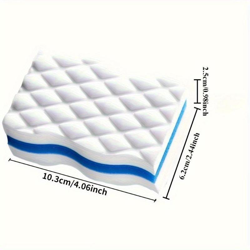 Multi-layer compression Professional Nano Sponge Eraser - Clean, Disposable, Multi-Use, Magic Sponge Block for Effortless Cleaning in Kitchen, Dishwashing, Shoe Polishing, Car Interior Detailing