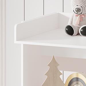 Linor Baby Changing Table Dresser with 3 Drawers and 3 Storage Shelves, Can be Used as a Baby Dresser with Changing Table Top, a Baby Changing Station, a Wood Diaper Changing Station (White) Newborn Nursery Linor Baby Changing Table Dresser with 3 Drawers and 3 Storage Shelves, Can be Used as a Baby Dresser with Changing Table Top, a Baby Changing Station, a Wood Diaper Changing Station (White) Newborn Nursery