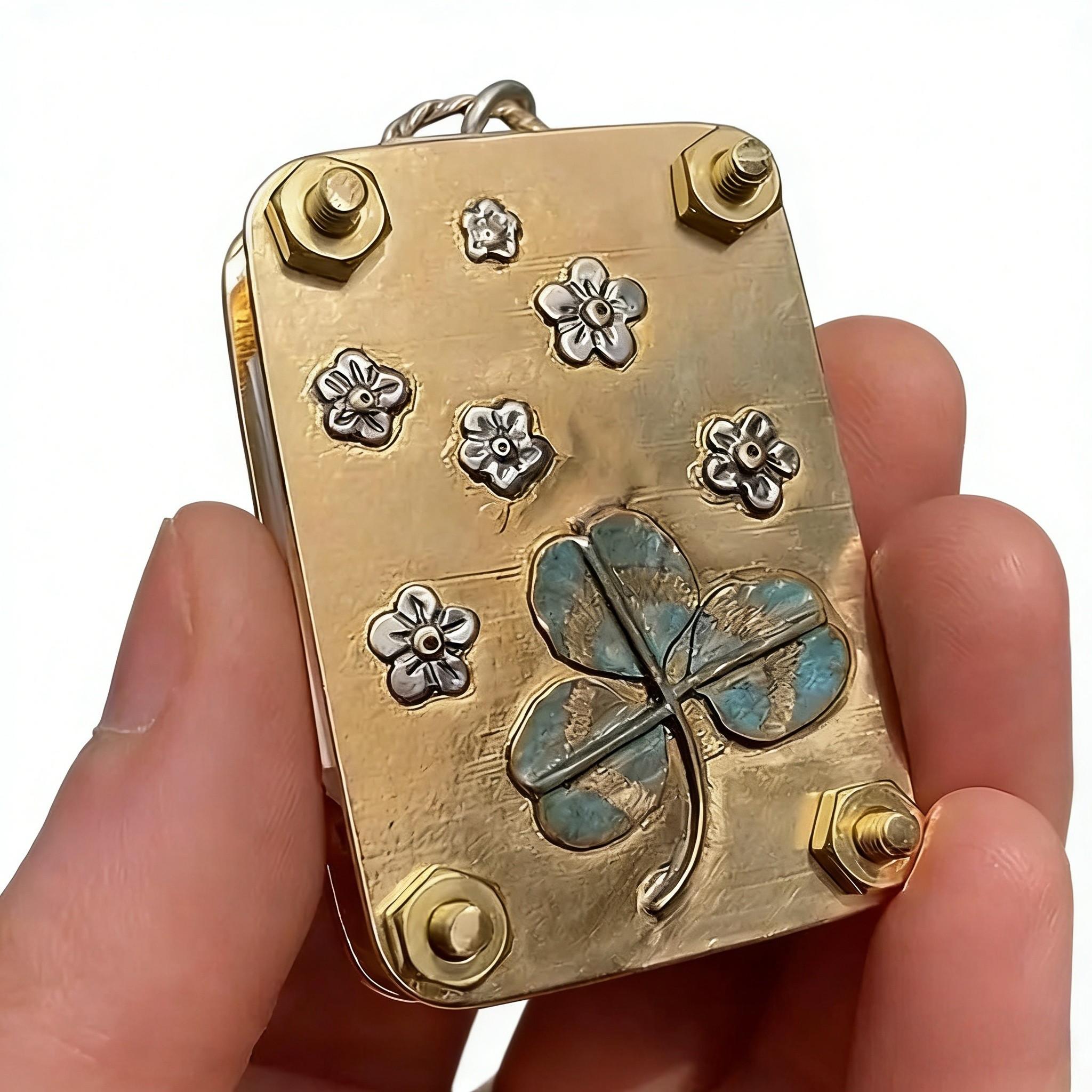 Mini Floral Pressing Tool, Handmade Mini Floral Press Box, Ideal for Specimen Making, Bookmark Crafting, Scrapbooking, Mother's Day Gift