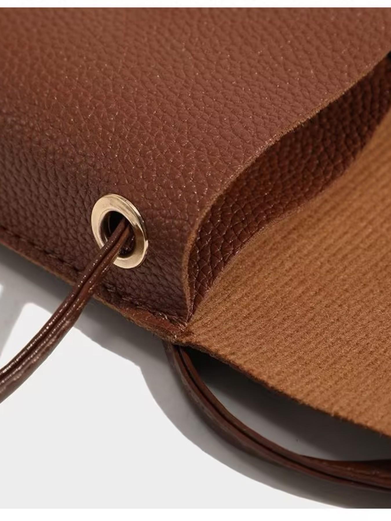 Effortless Casual Style | Vintage Leather Phone Crossbody for Everyday Errands | Lightweight Mini Bag