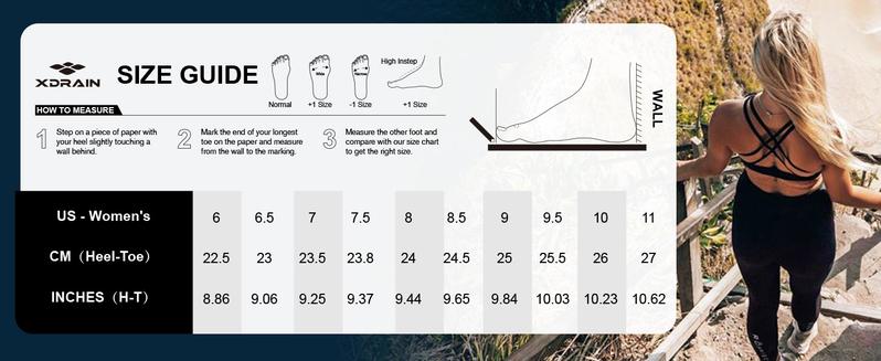 ALEADER Women's Quick Dry Watershoes Comfortable and Versatile Xdrain Water Sneakers Breathable Sports Walking Shoes