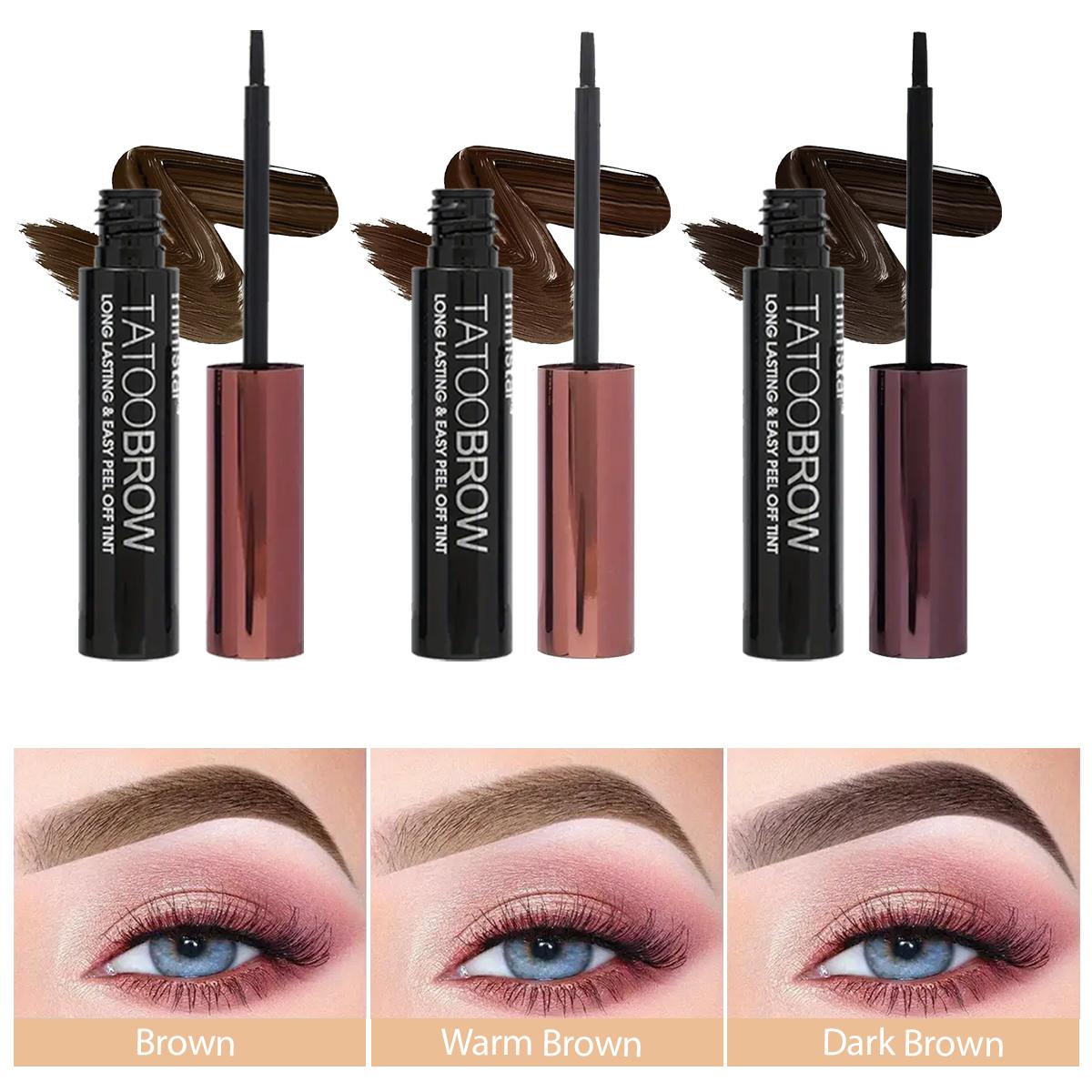 Peel Off Eyebrow Gel Tint, 1 Count Waterproof Transfer-proof Eyebrow Tint, Long Lasting Eyebrow Makeup Tool for Women, Cosmetic