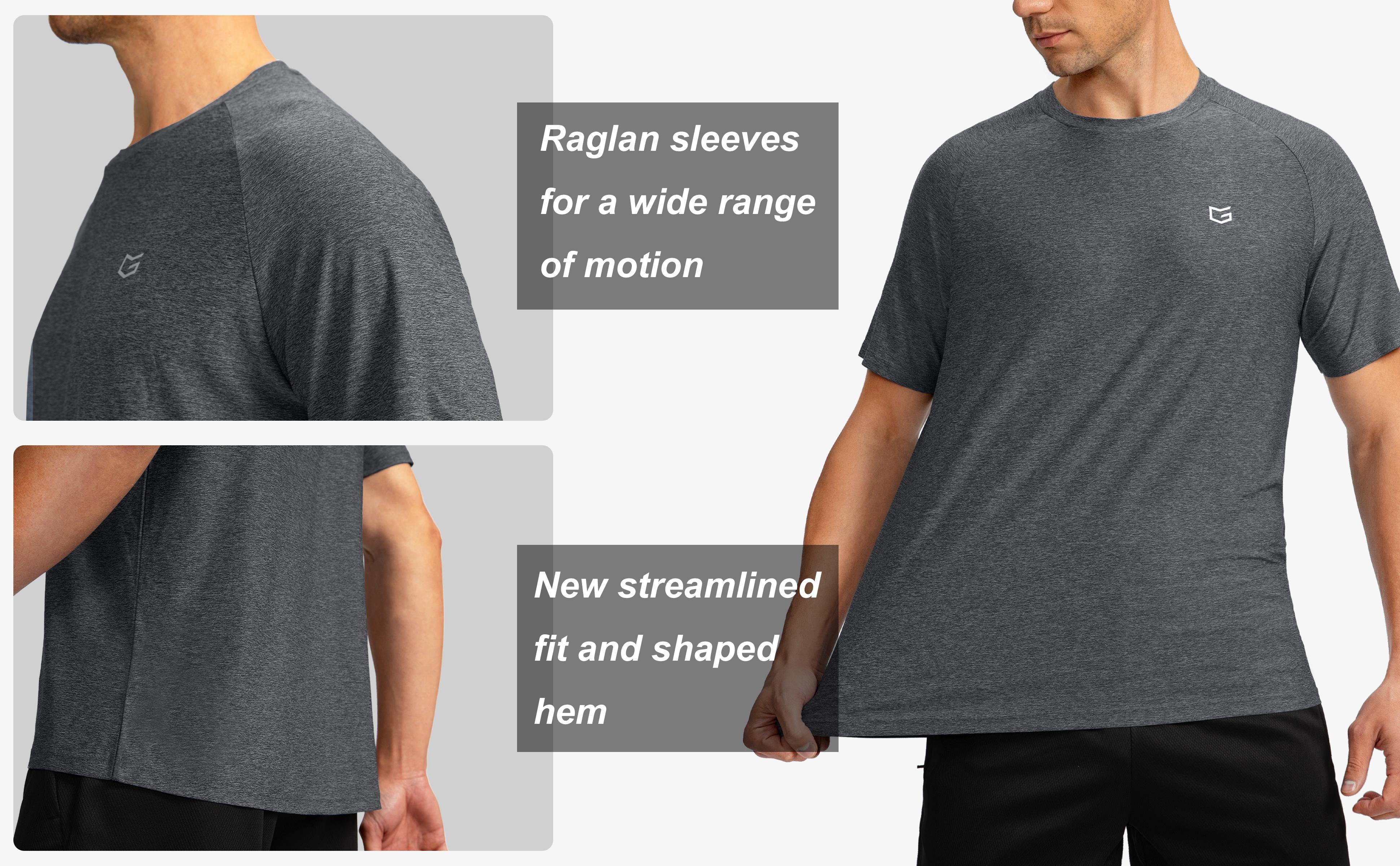 G Gradual Men's Short Sleeve T-Shirt Dryfit Breathable Gym Shirts Men Crewneck Lightweight Casual Running Athletic Workout Tops Bodybuilding Fitness Tee G Gradual Men's Short Sleeve T-Shirt Dryfit Breathable Gym Shirts Men Crewneck Lightweight Casual Running Athletic Workout Tops Bodybuilding Fitness Tee