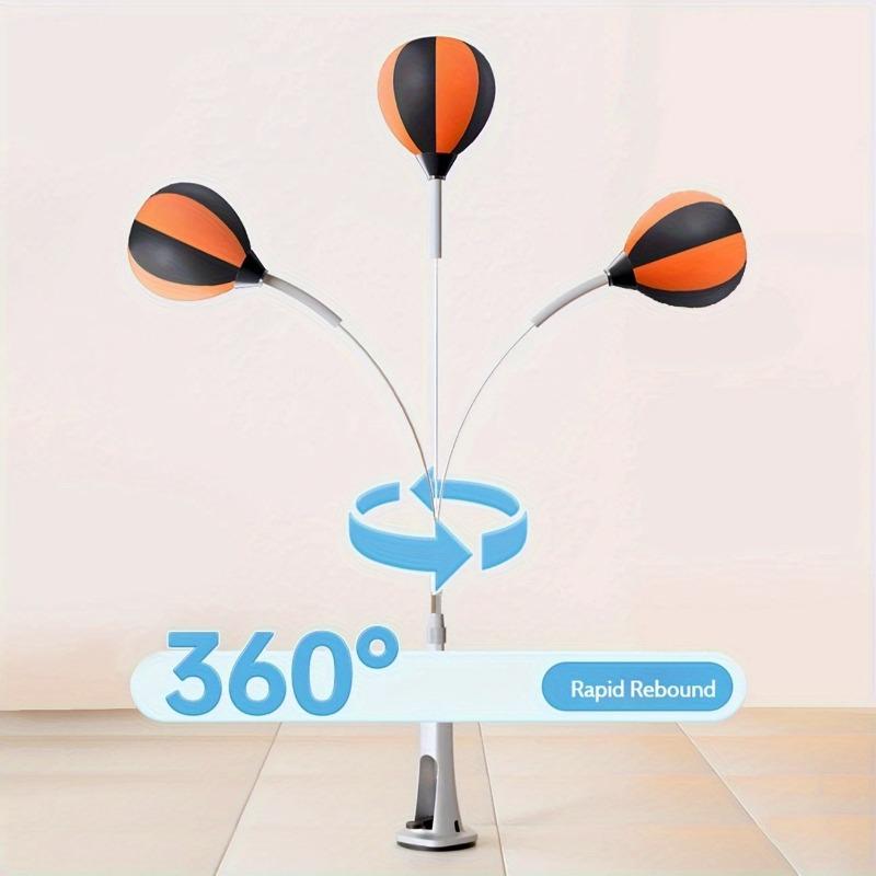 An indoor boxing reflex ball designed to train your reaction skills. The high-quality standing speed ball is equipped with a powerful suction cup, suitable for adults to conduct boxing training and fitness exercises.