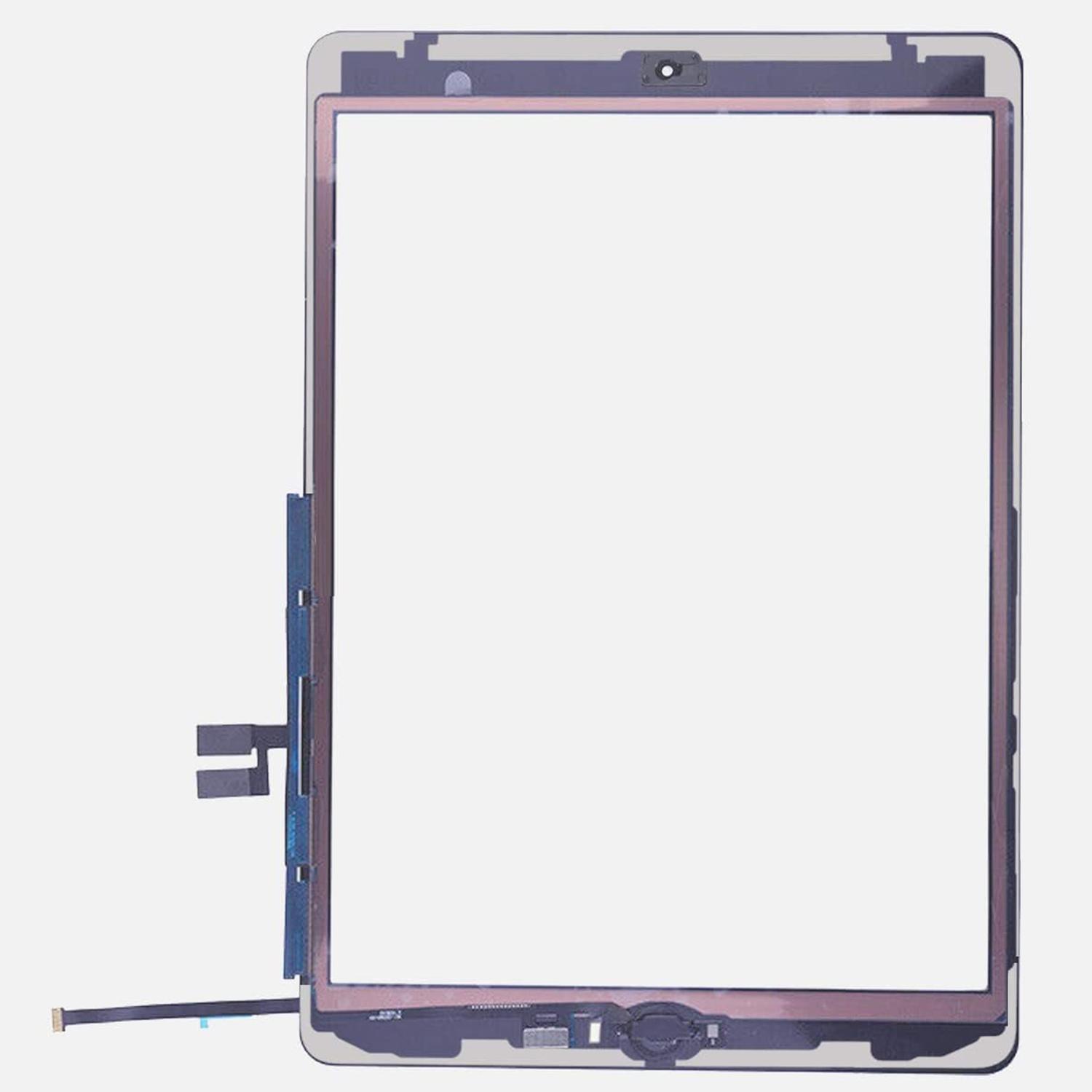 for iPad 9 10.2" 2021 Screen Replacement, for iPad 9th Generation A2602 A2603 A2604 A2605 Touch Screen Digitizer Glass Panel Lens Repair Kits(Not LCD)